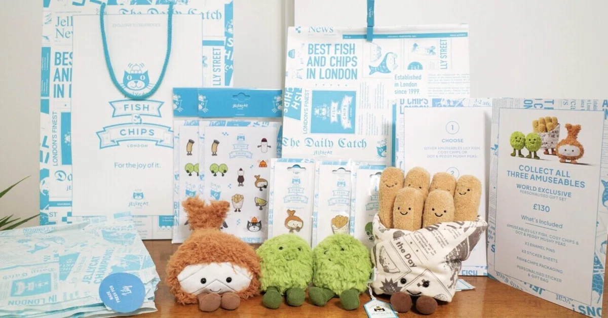 jelly cat fish&chips ロンドン期間限定ジェリーキャット