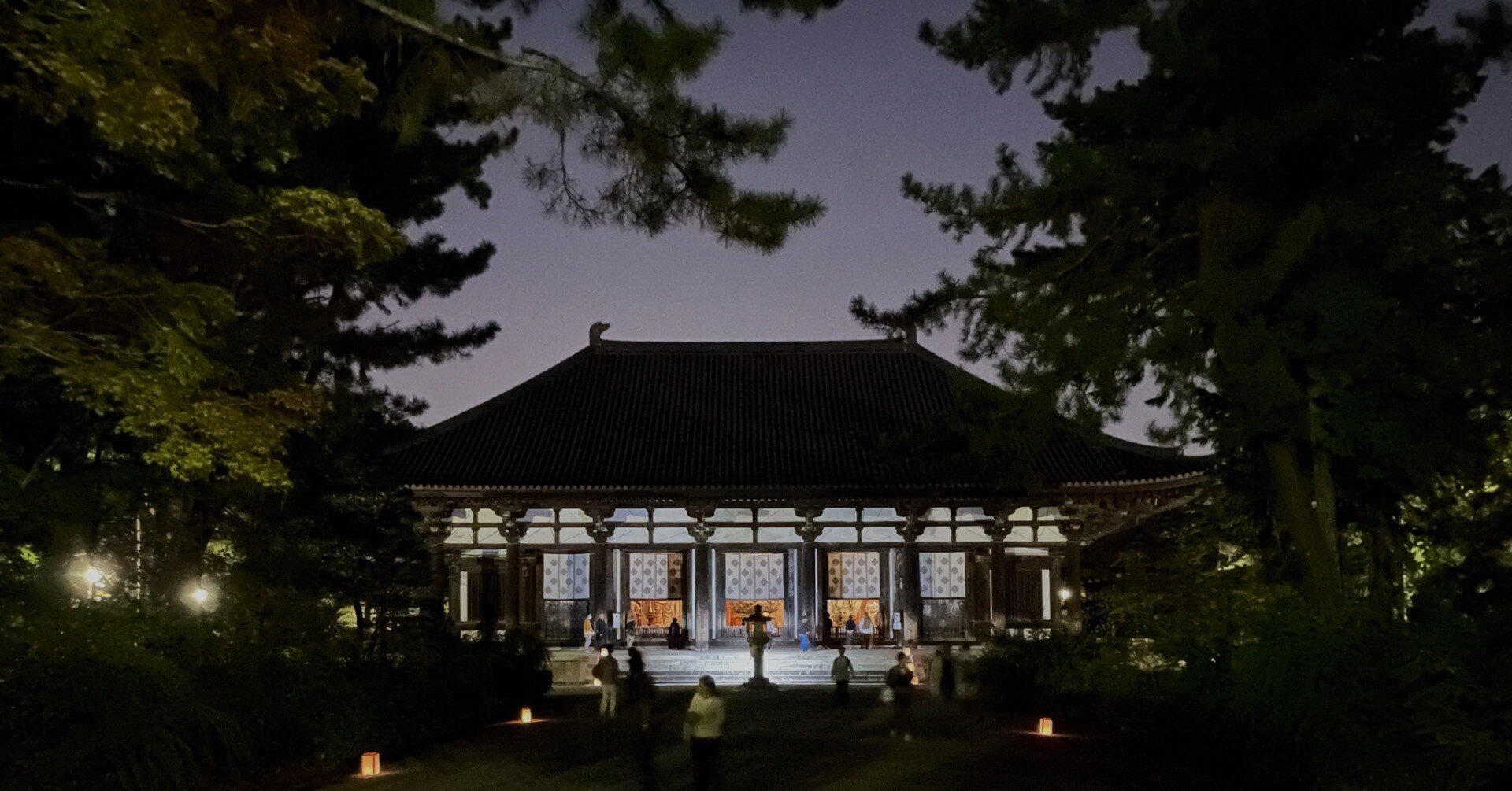 秋夜の奈良旅2024 唐招提寺｜美術館とお寺と猫