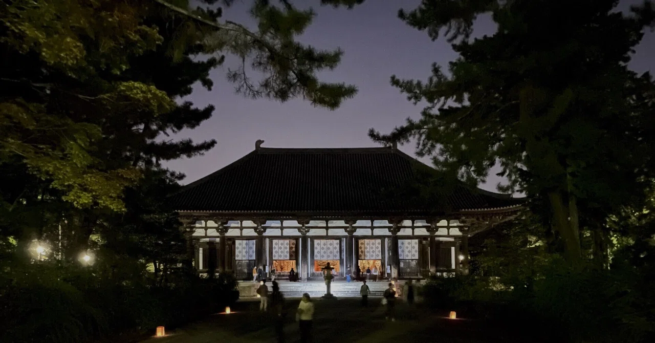 秋夜の奈良旅2024 唐招提寺｜美術館とお寺と猫