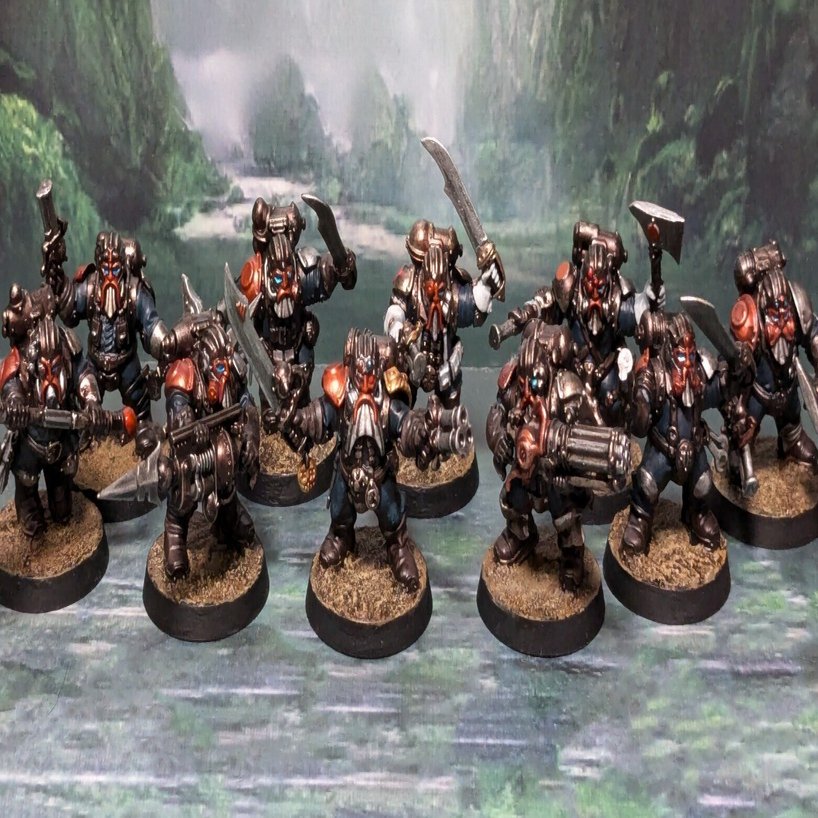 ウォーハンマー　塗装済み　カラドロン・オーヴァーロード　まとめ売り カラドロン・オーヴァーロード】名高き連隊：ドレッキの私掠団