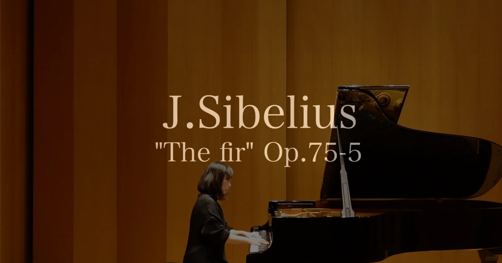 演奏と想い】シベリウス : 樅の木 Op.75-5｜Naomiy / ピアニスト