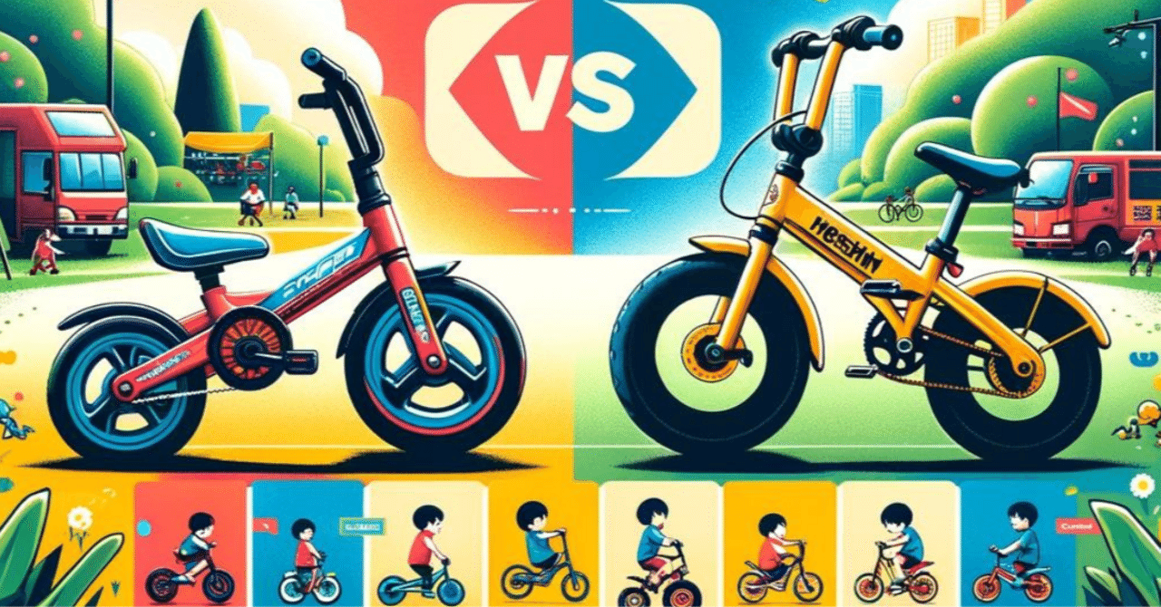 ストライダー14x vs へんしんバイクを徹底比較！違いと選び方を分かり