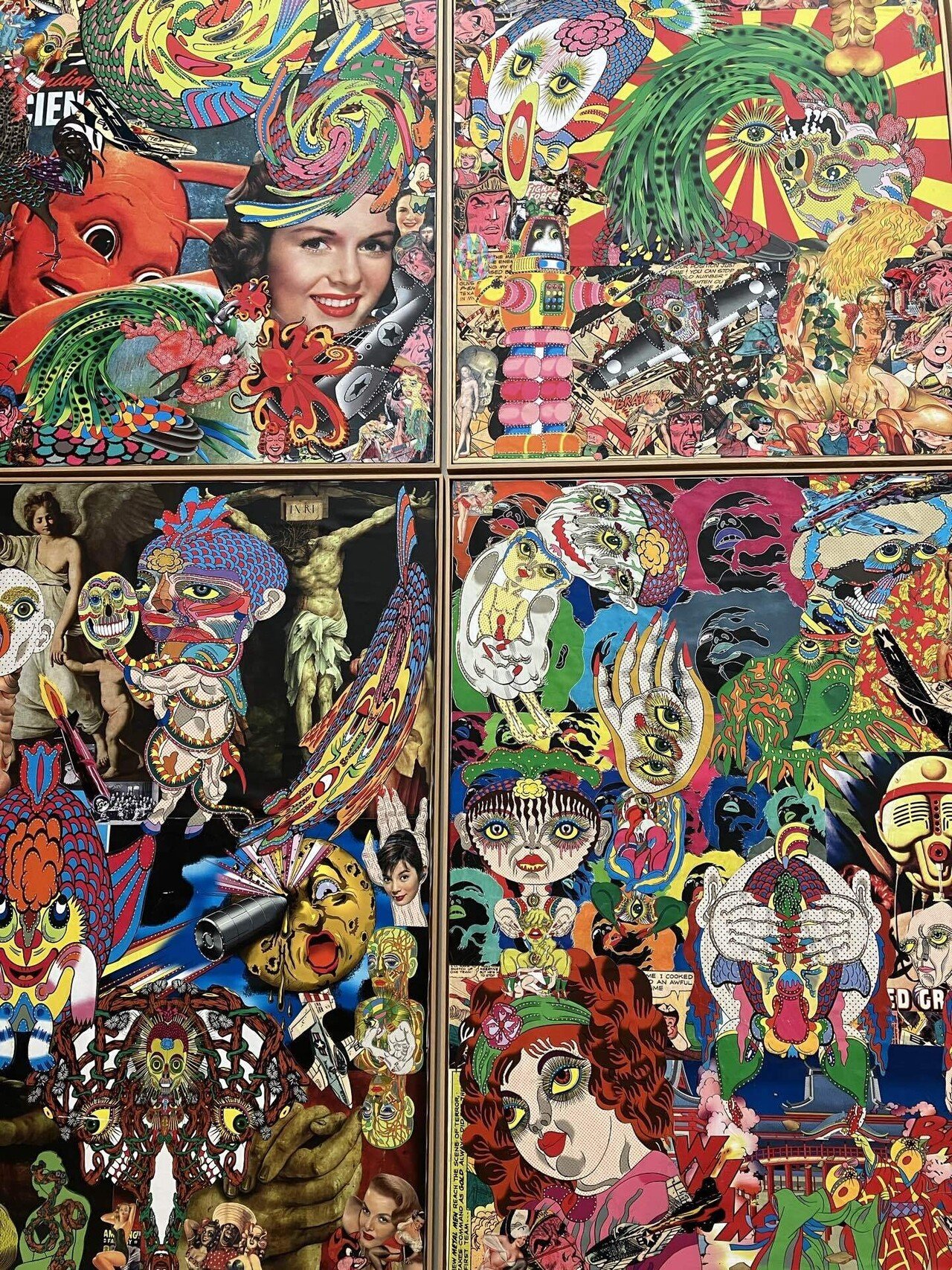 F20号】SARUTAHIKO-天狗【現代アート/絵画/一点物/原画】