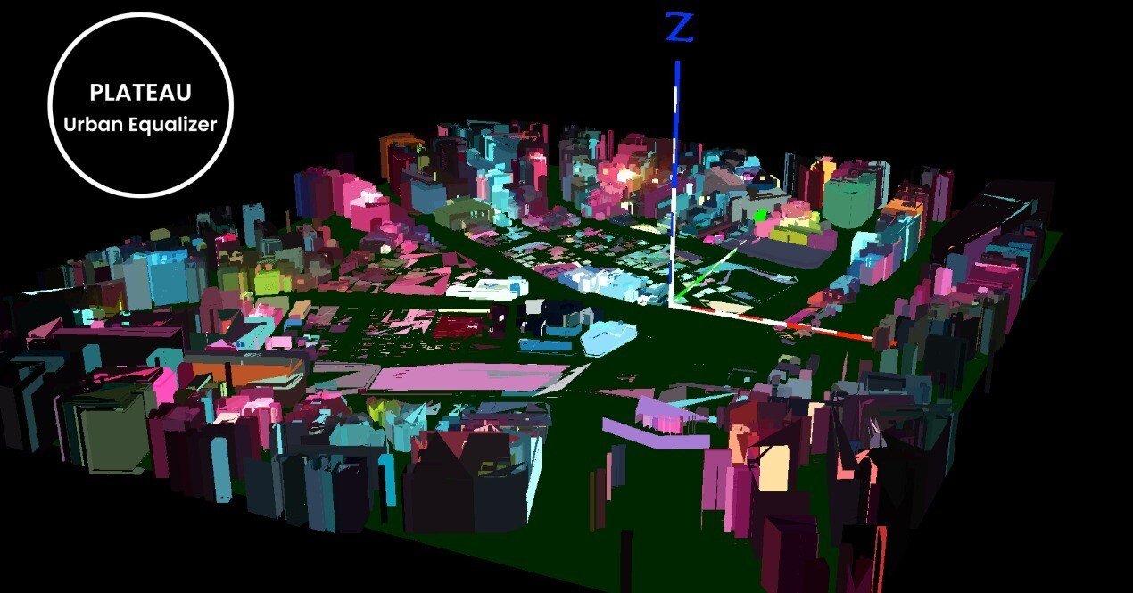 PLATEAU AWARD 2024出展作品 PLATAU Urban Equalizer｜creativival