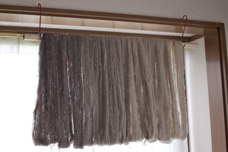 制作過程7：管巻き｜nakobo_織