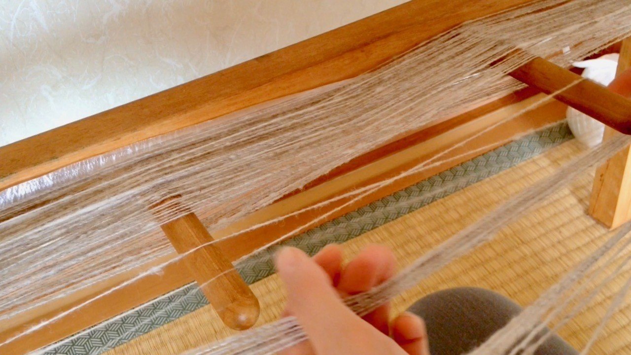 小型ドラム整経機【-手織りの道具屋-稲垣機料】