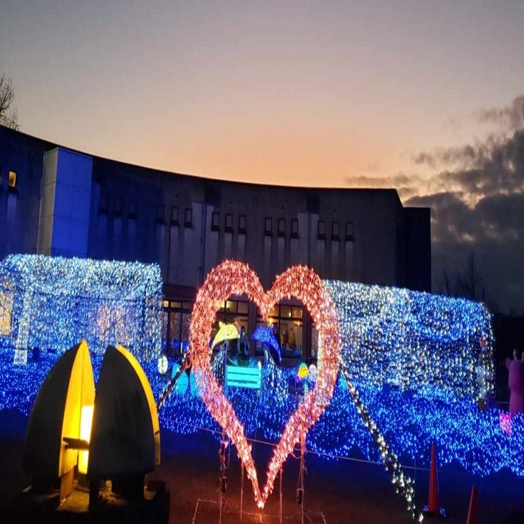 おやべイルミ行ってみた！(ﾟ∀ﾟ)｜森原 優次『健康づくりの輪を広げる！』