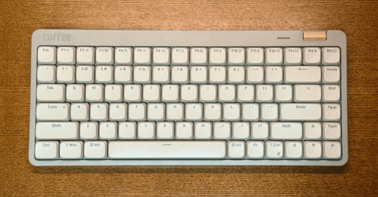 ブログ】Lofree FLOW LITEレビュー｜アセアン