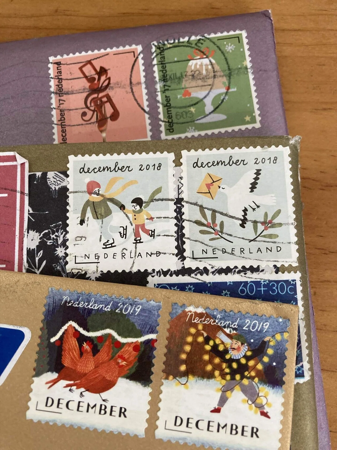 切手のお話#11 デザインがとにかく可愛すぎる！オランダのクリスマス