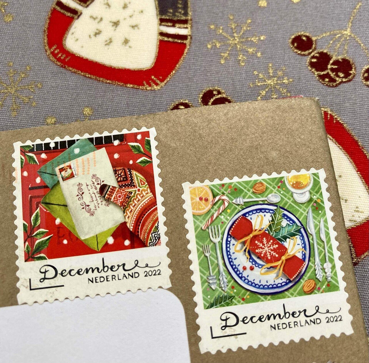 切手のお話#11 デザインがとにかく可愛すぎる！オランダのクリスマス