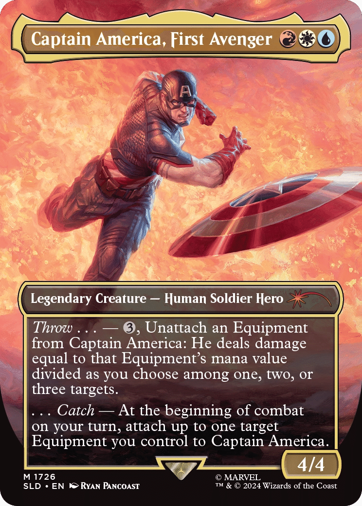 統率者/EDH】≪Captain America, First Avenger≫のデッキを考えてみる