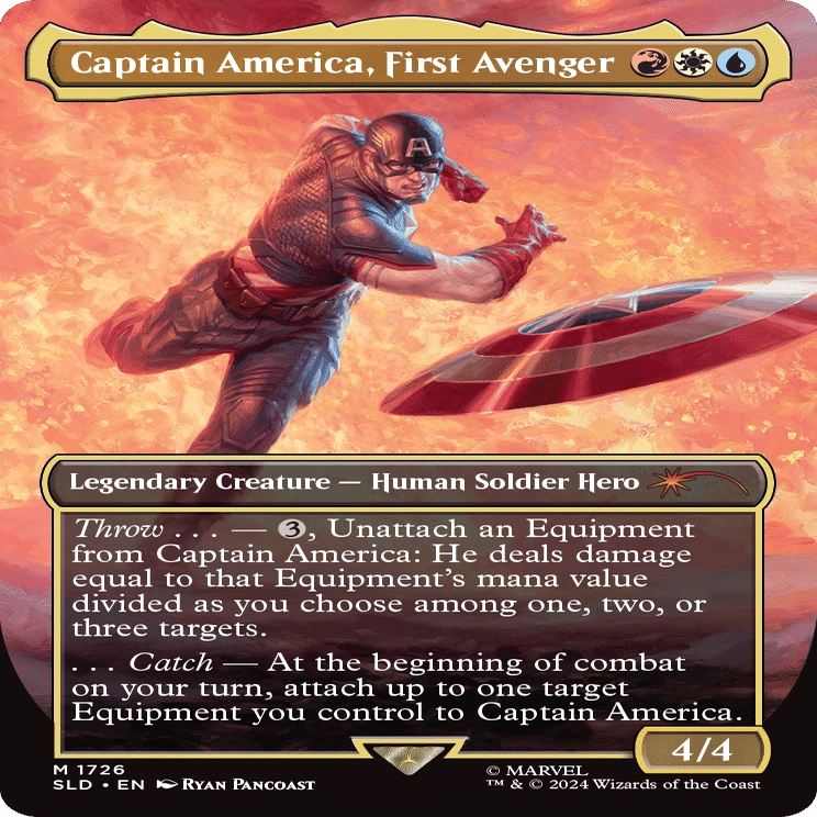統率者/EDH】≪Captain America, First Avenger≫のデッキを考えてみる