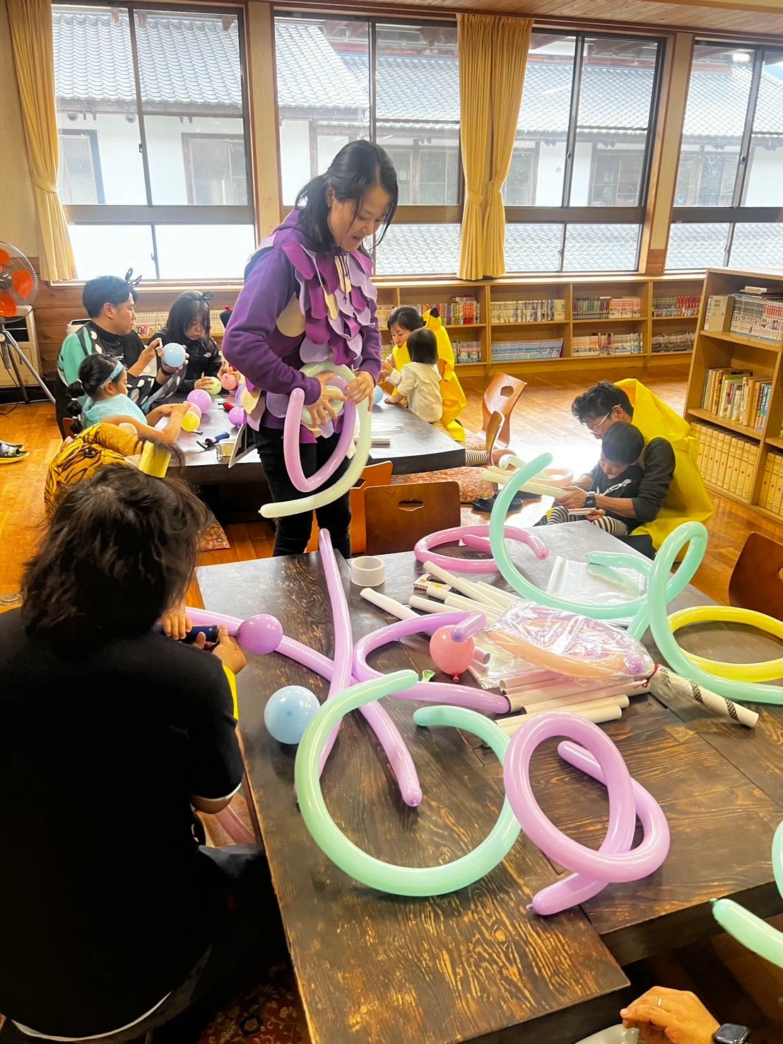 参加者レポ】廃校ハロウィン！小さいものになりきって巨大シャボン玉