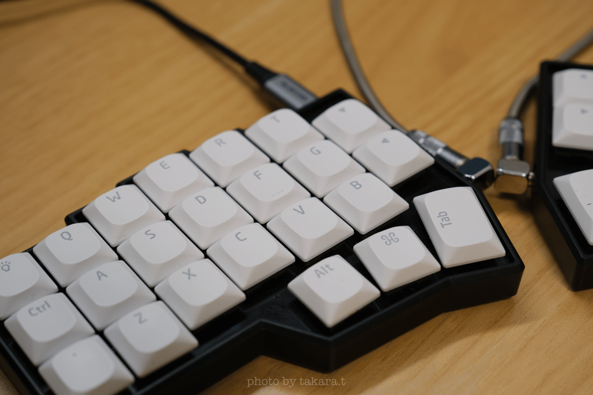 分割キーボード「Corne V4 Chocolate」は使いやすい?使用開始2 分割キーボード「Corne V4 Chocolate」は使いやすい?使用開始2
