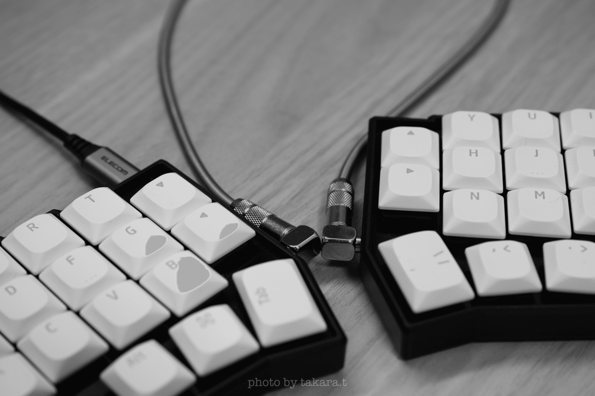 分割キーボード「Corne V4 Chocolate」は使いやすい?使用開始2 分割キーボード「Corne V4 Chocolate」は使いやすい?使用開始2
