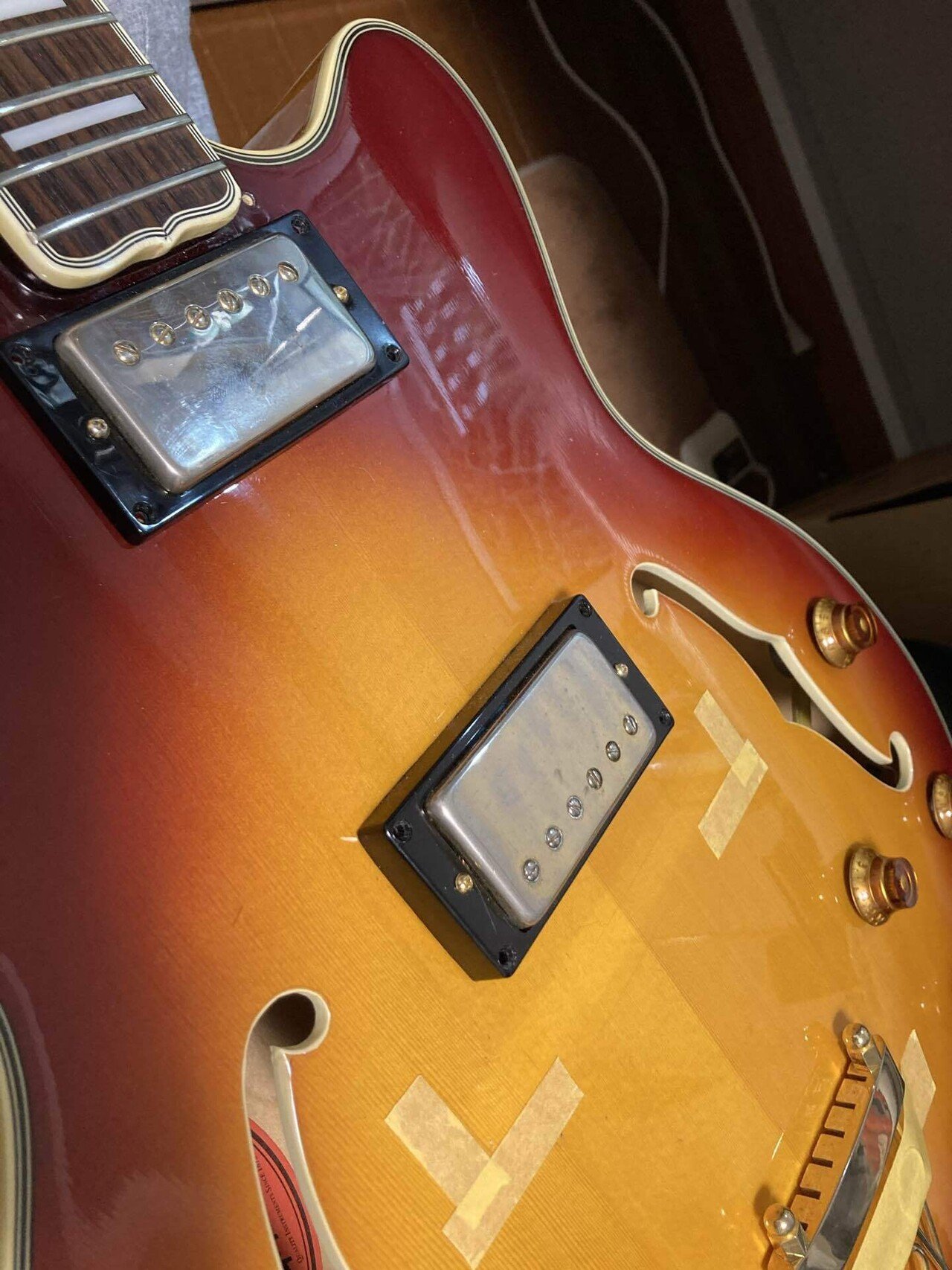 ウニこEpiphoneEmperorII JeoPass ジョーパスモデル ウニこ様専用EpiphoneEmperorII JeoPass ジョーパスモデル