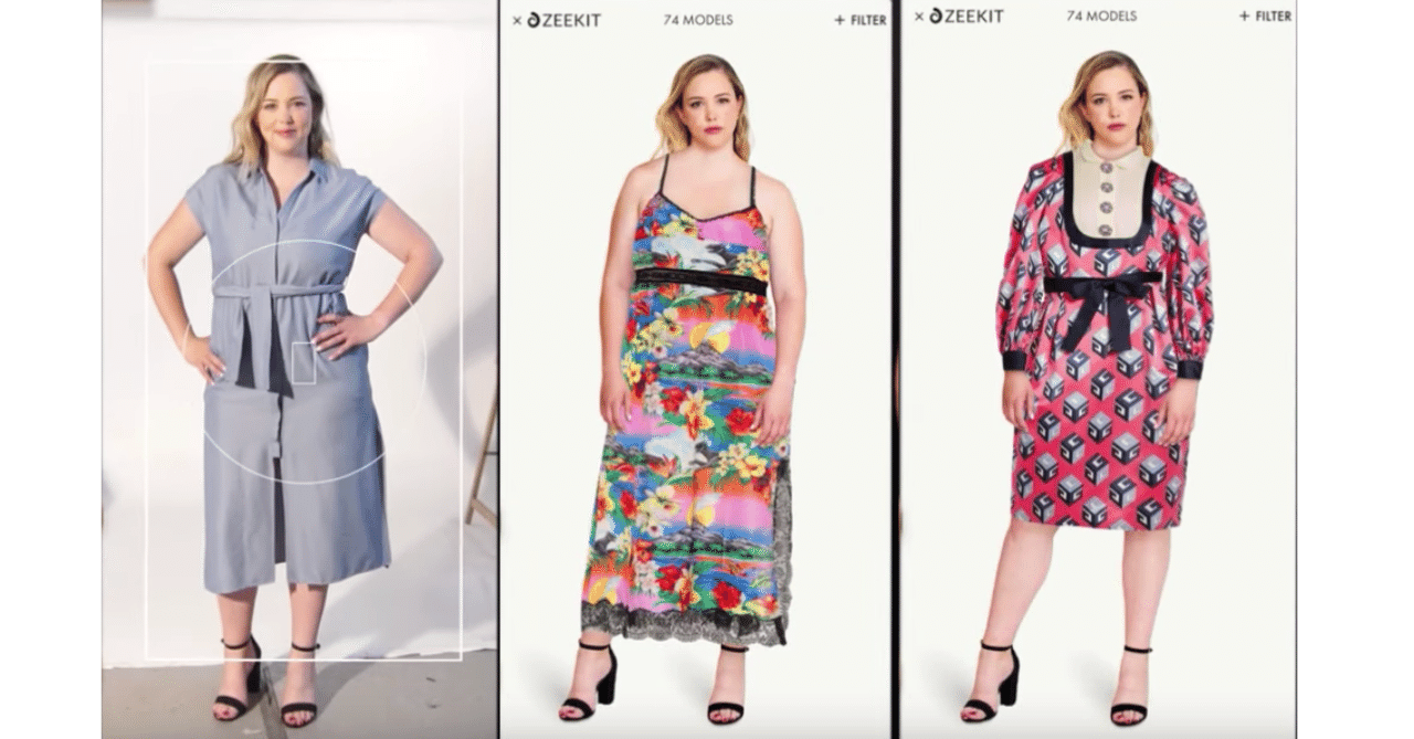 自分そっくりのアバターで着せ替えができるzeekit アディダスとも協業 Zozo Fashiontechnews