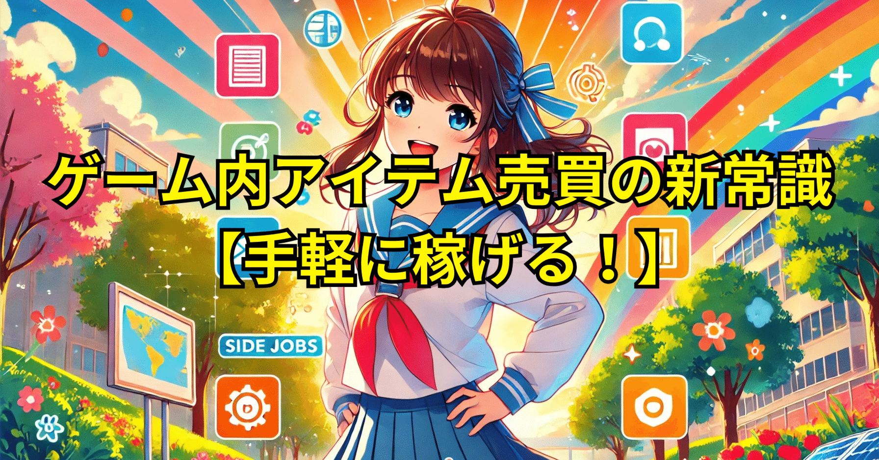 ゲーム内アイテム売買の新常識【手軽に稼げる！】｜ゆうきくん@素人投資家 会社員✕弁理士✕技術士