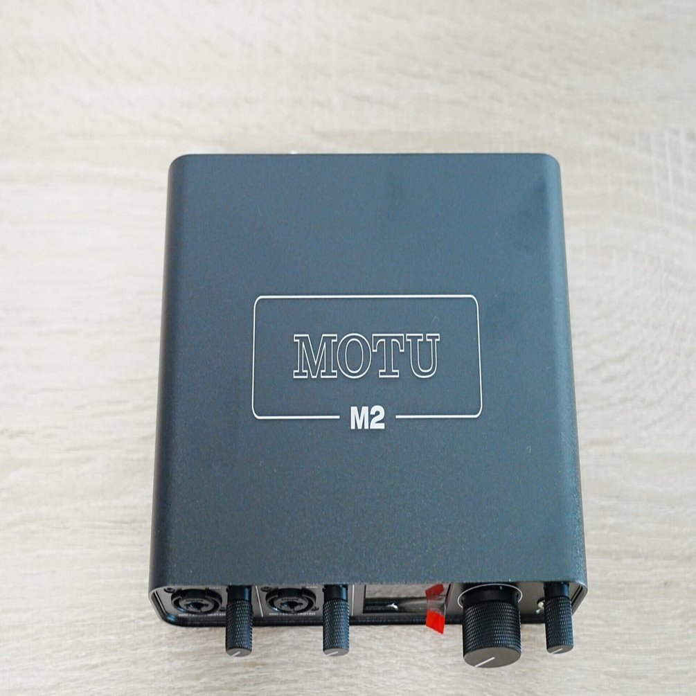 motu m2レビュー。youtube撮影や動画配信に最適なオーディオ
