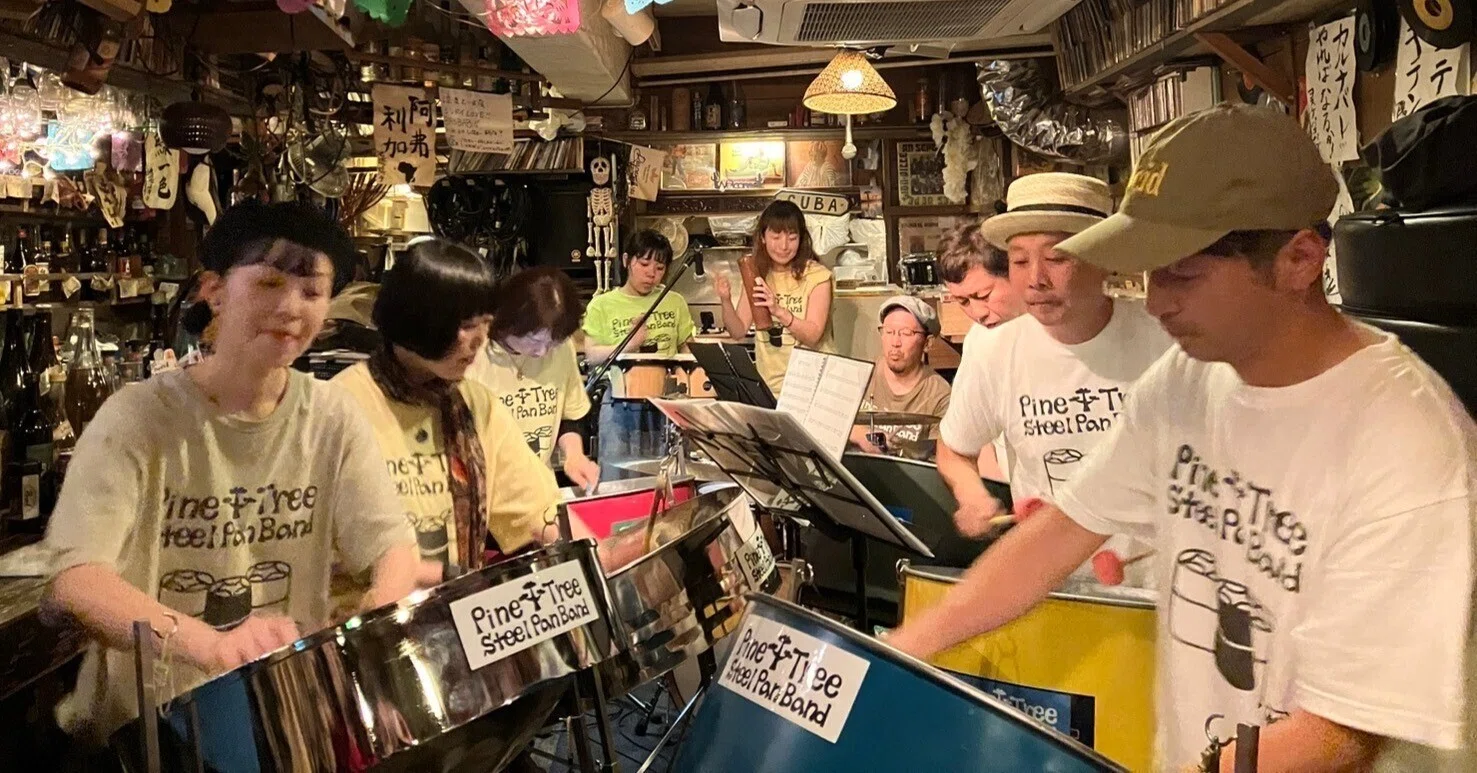 住職率いるスティールパンバンドがレコ発ライブします|寺子屋さらん 住職率いるスティールパンバンドがレコ発ライブします|寺子屋さらん