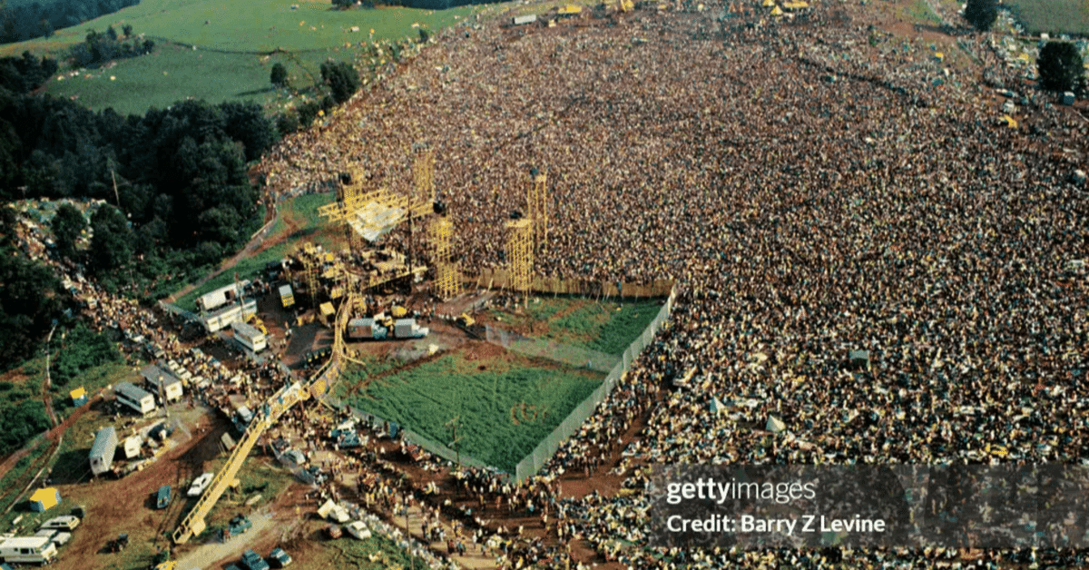 伝説のWOODSTOCK - ウッドストック'69 平和と音楽の3日間の心に
