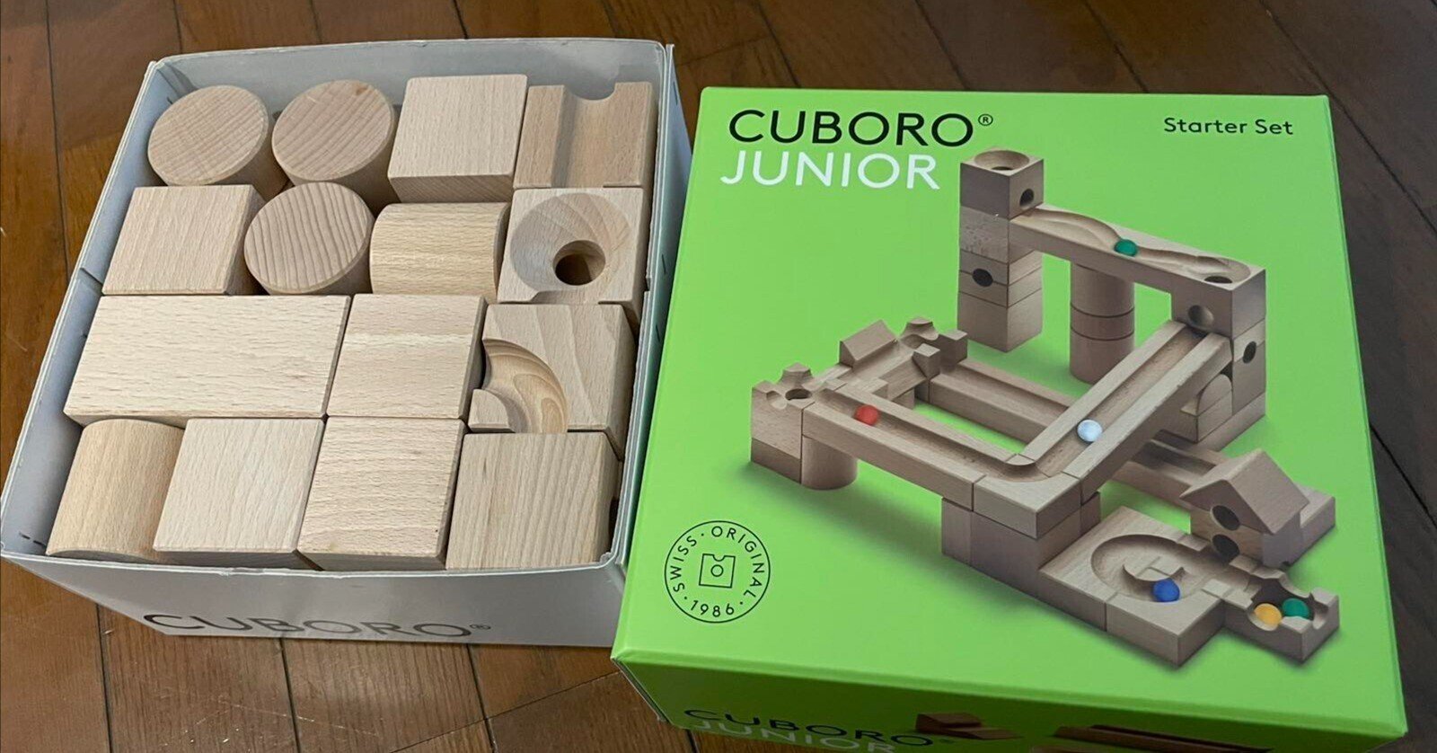 cuboro basis キュボロ ベーシス 5歳 知育玩具 スイス製 藤井聡太 木のおもちゃ カルテット / キュボロ スタンダード50｜正規品 CUBORO