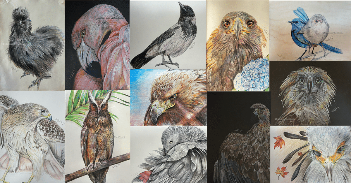 本物大津絵、鶏 本物大津絵、鶏 （鶏」4号S 2024 綿布、岩絵具 #日本画#日本画家