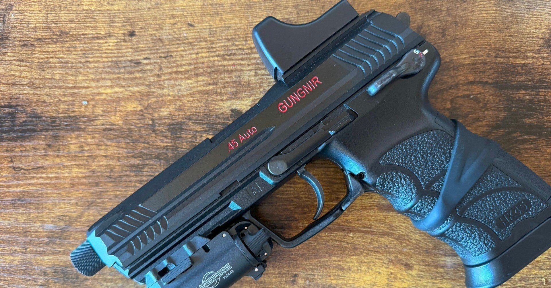 東京マルイ HK45 カスタム 東京マルイ 電動ガン ハンドガンタイプ HK45 カスタムスライド GUNGNIR