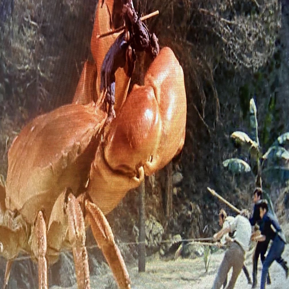 巨大生物恐怖症の人は見ちゃいけない映画『SF巨大生物の島』—100年を