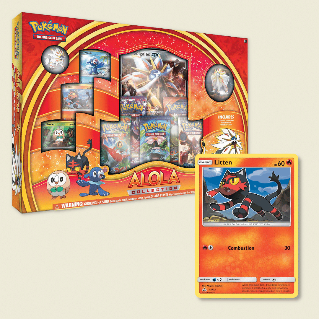 サンムーン 最初ポケモンのプロモカード【ニャビー編】6枚 SM-Pの