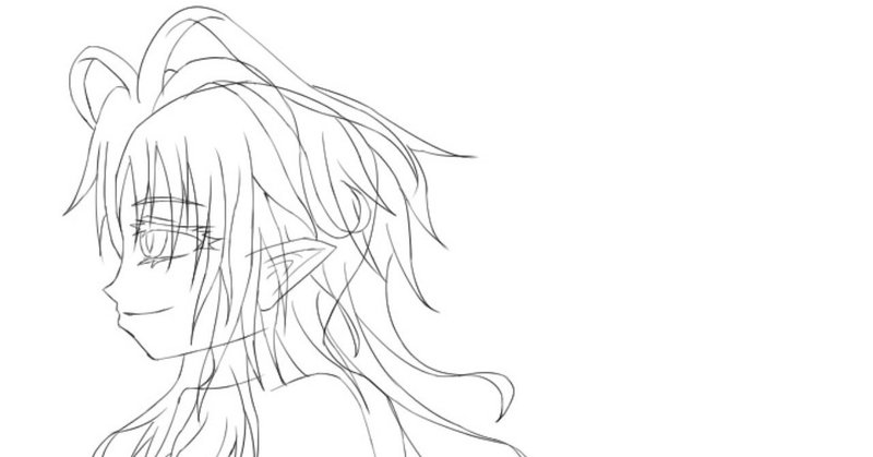 キャラクターを描く 側面 霜海 Note