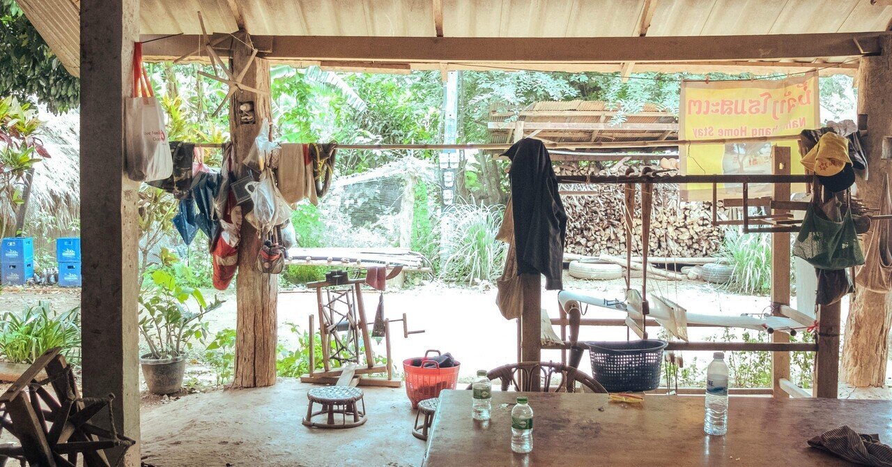 少数民族「レンテン族」の村でホームステイをした 【ラオス】｜pumpuy