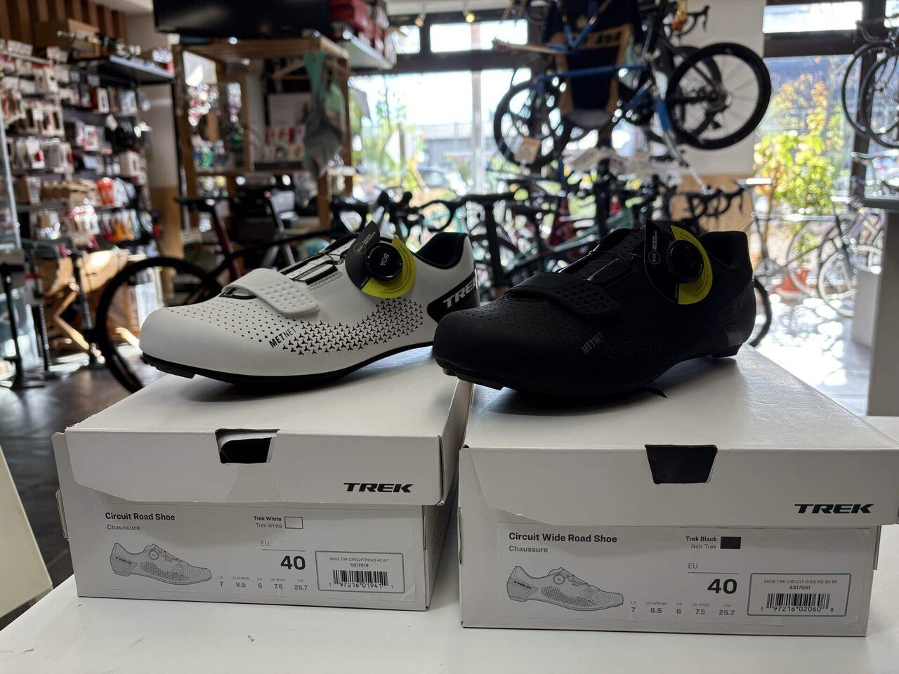 幅広(ワイド）もあるロードバイクシューズ TREK CircuitRoad Shoe