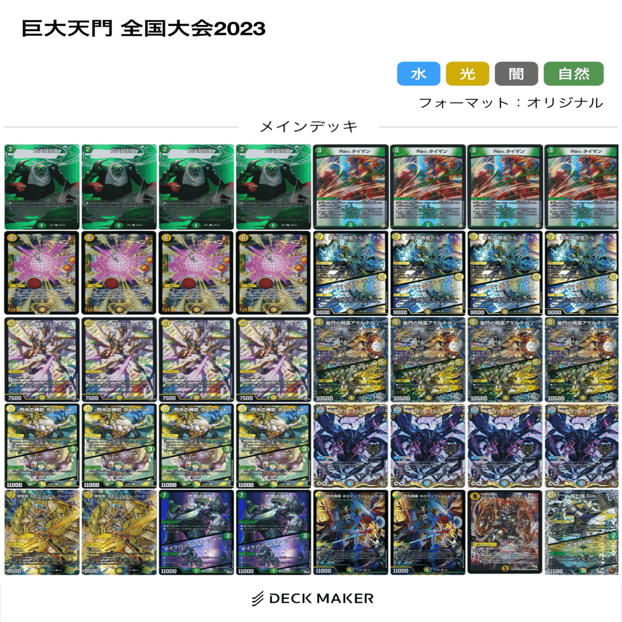 デッキ選択しくじり先生 デュエマAdvent Calendar2024 2日目｜のすけ