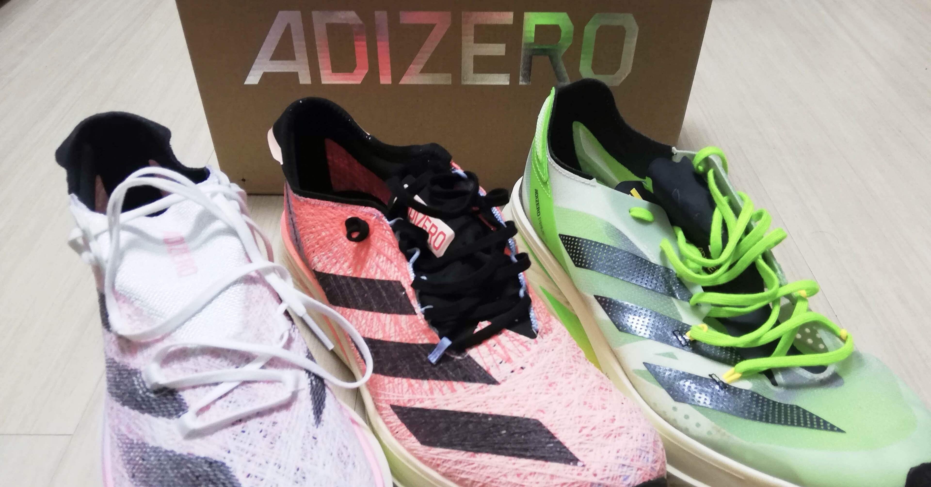アディゼロ】PRIME X 三兄弟を紹介します。｜taka_running