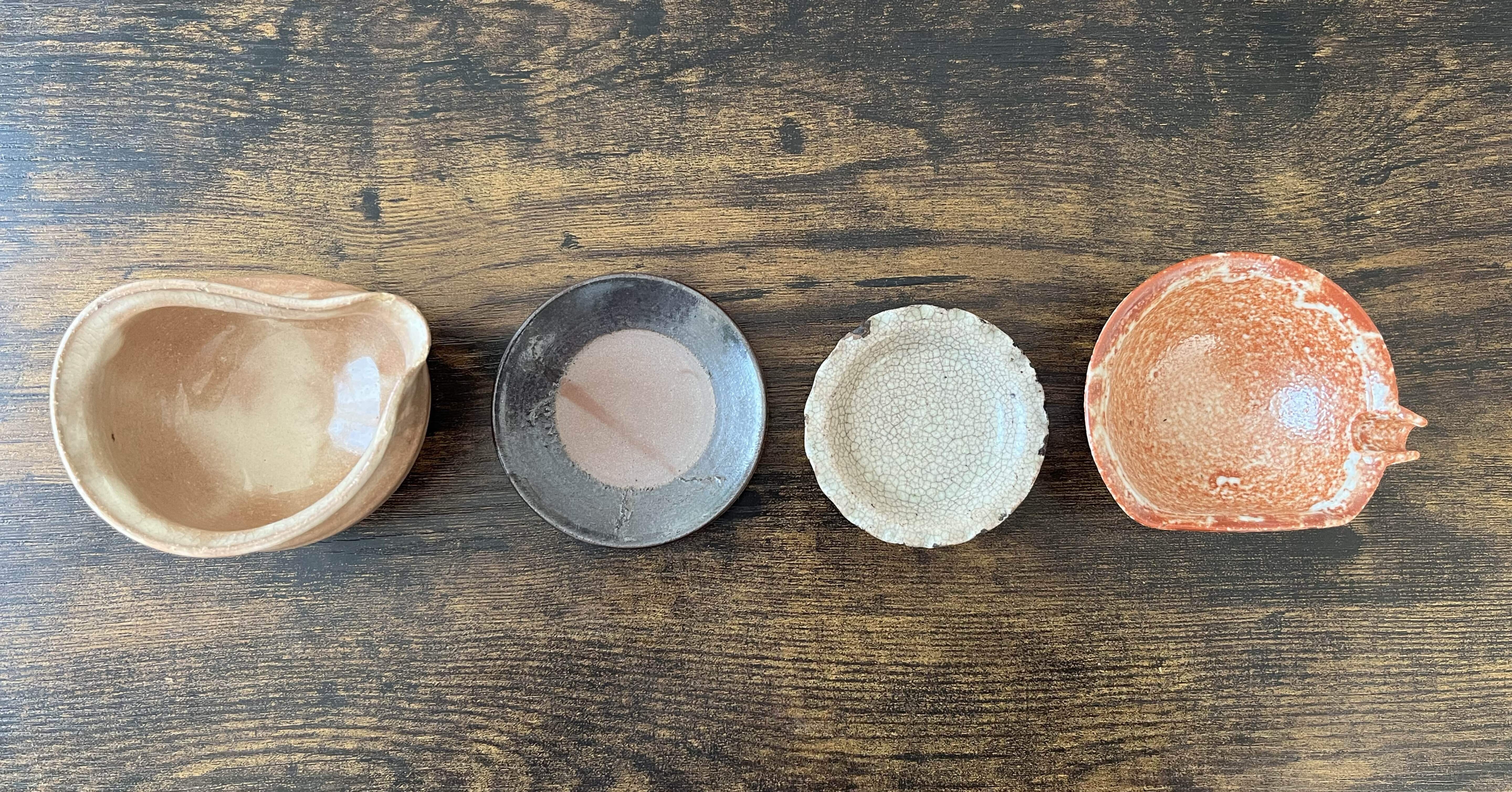 器のはなし】陶器四点、改めてじっくりと見てみる。｜斯波らく