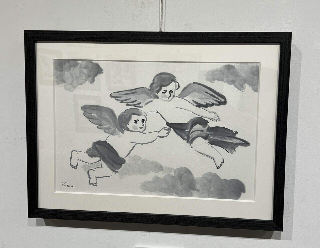 水墨画 第3回水沫会社中展、終了しました、の巻｜Lilalicht