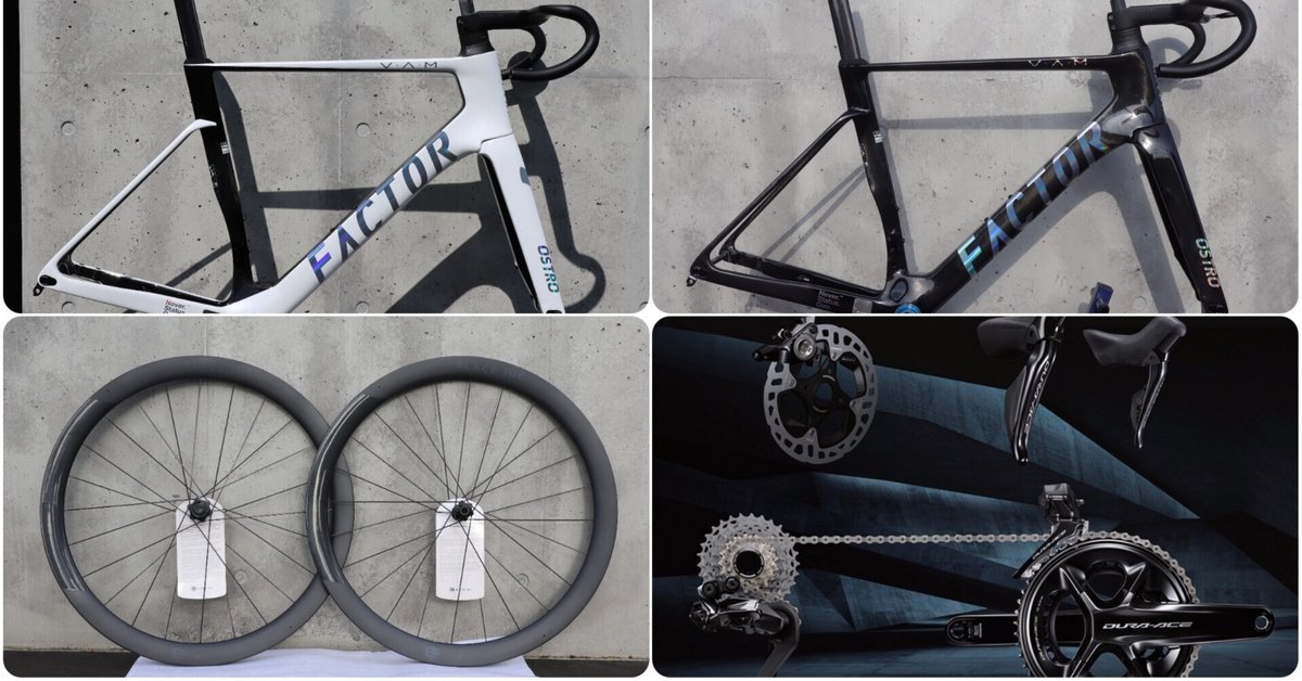FACTOR OSTROVAM ロードバイクフレーム FACTOR ( ファクター ) ロードフレーム OSTRO VAM D F/S
