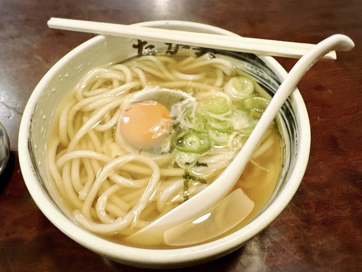 月見うどん