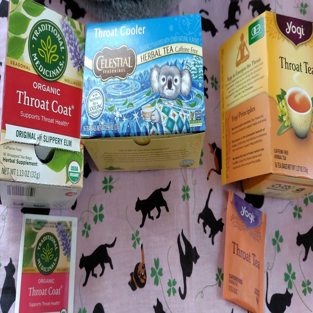 スロートコート/Throat Coat☆ハーブティー1箱【16Tea Bags