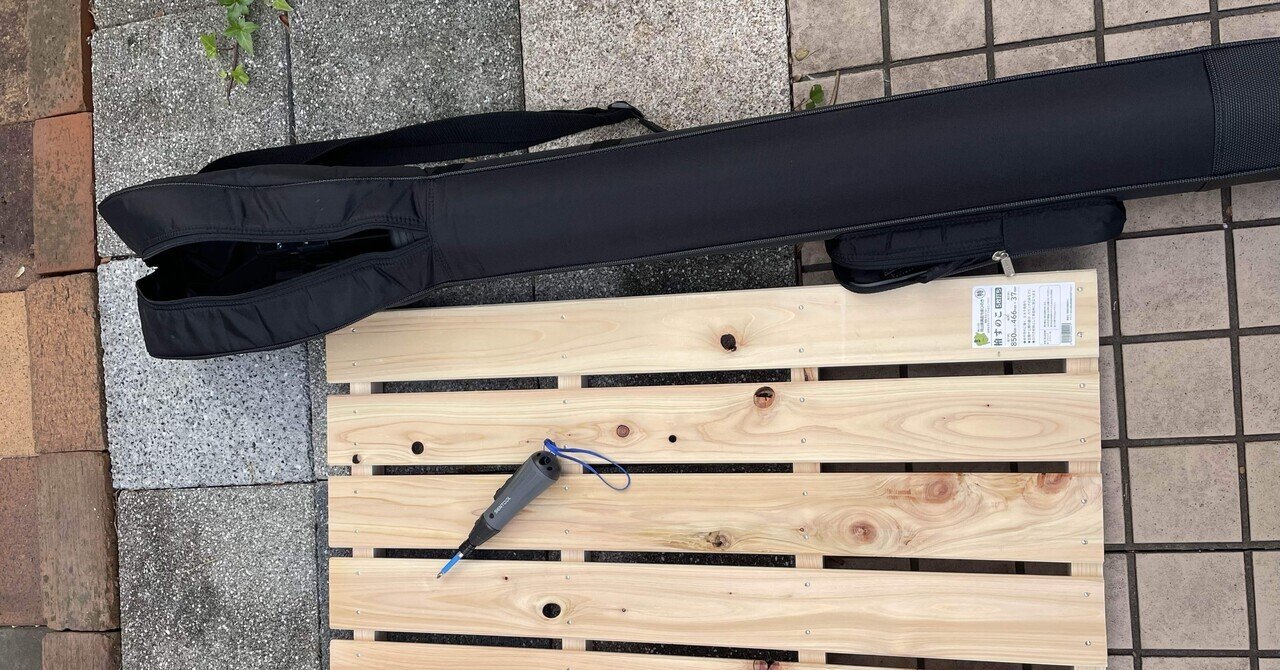 自作の屋台（パイプだけど）を持つ｜三谷朗裕