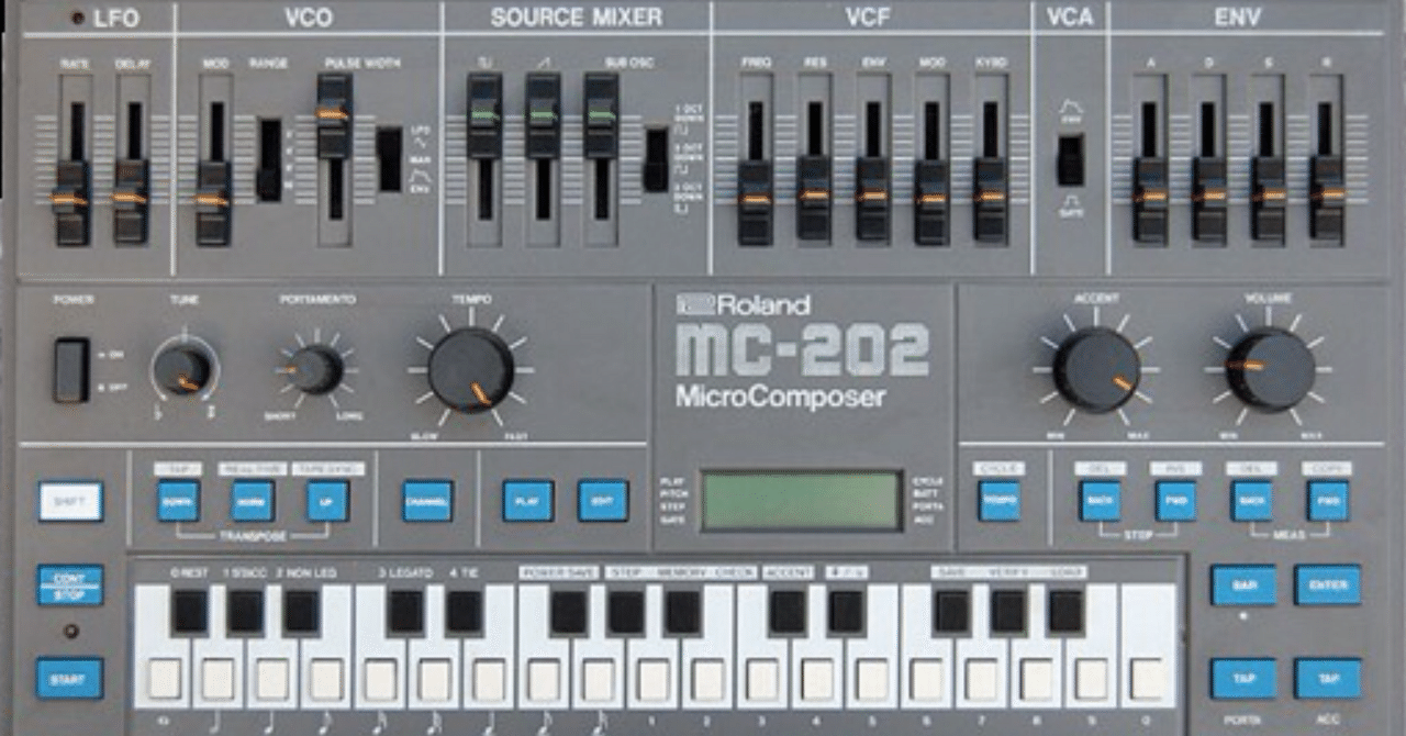 Roland MC-202について語る。｜みくばんP