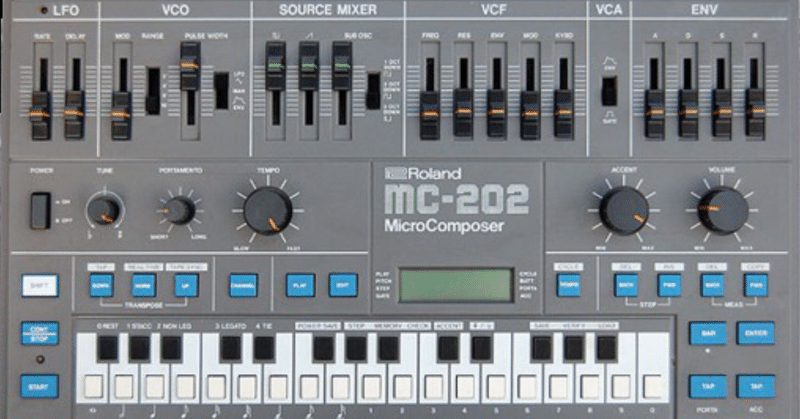 シンセサイザー界隈 - シンセ｜みくばんP｜note