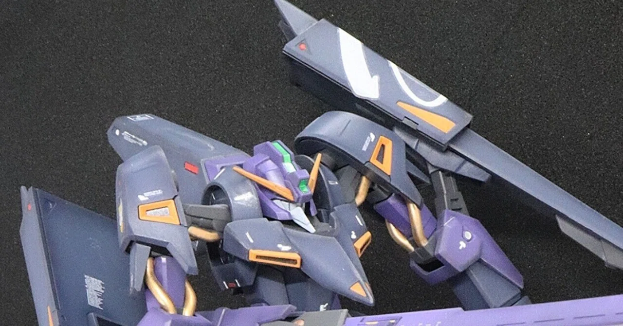 ギャプラン/フライルー モチーフプラモデル塗装済み完成品 HG ギャプラン・フライルー 2号機 改修塗装完成品 (完成品)｜売買され