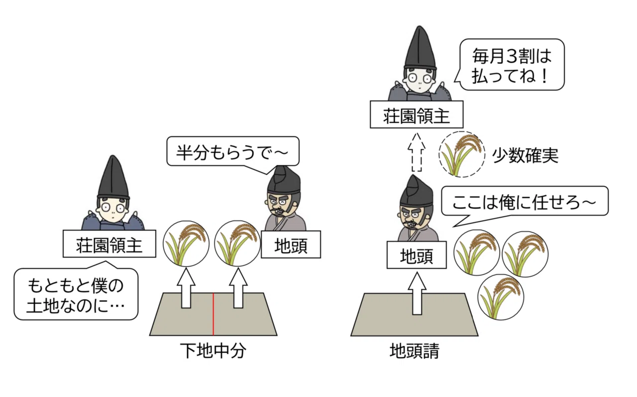 地頭 と は