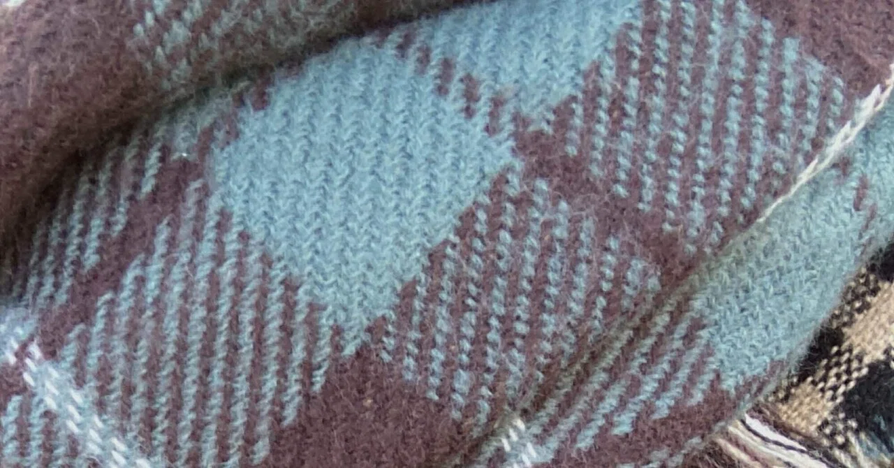 チョコミントなマフラー♩｜????袋詰め