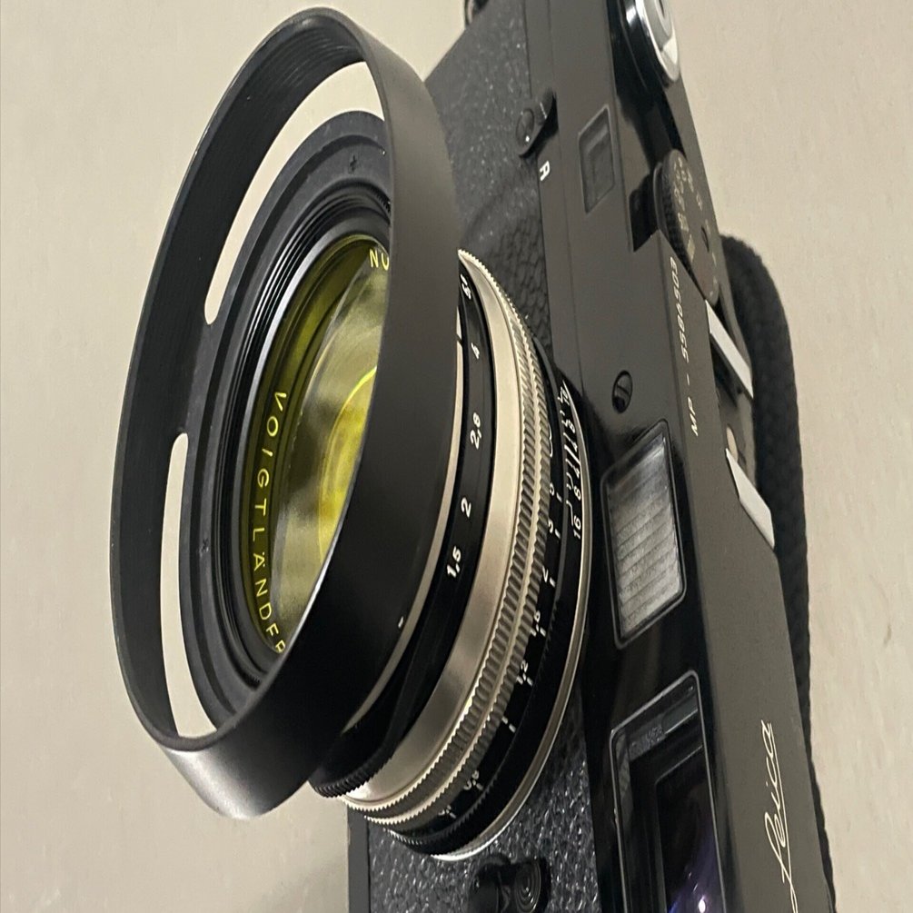 2024人気特価 Voigtlander Nokton SCを II Aspherical F1.5 50mm Line Vintage レンズ(単焦点)