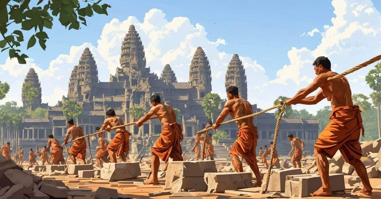 アンコールワットの造り方を紹介致します。｜プレアヴィヒアガイド