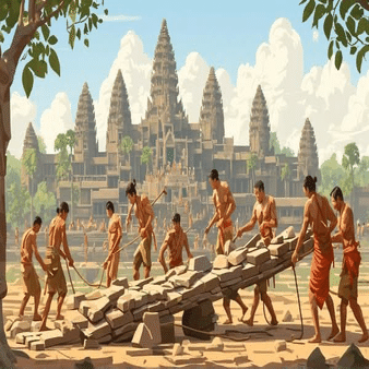 アンコールワットの造り方を紹介致します。｜プレアヴィヒアガイド