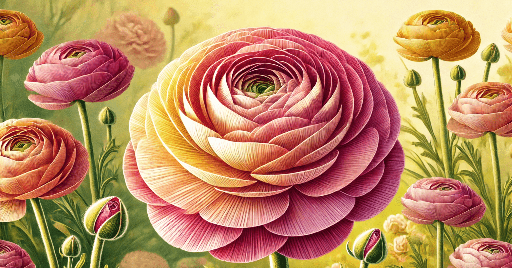 1月20日の誕生花 「ラナンキュラス」｜Natsu